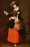 Francisco de Zurbaran Saint Margaret, dressed as a shepherdess. Sweden oil painting artist